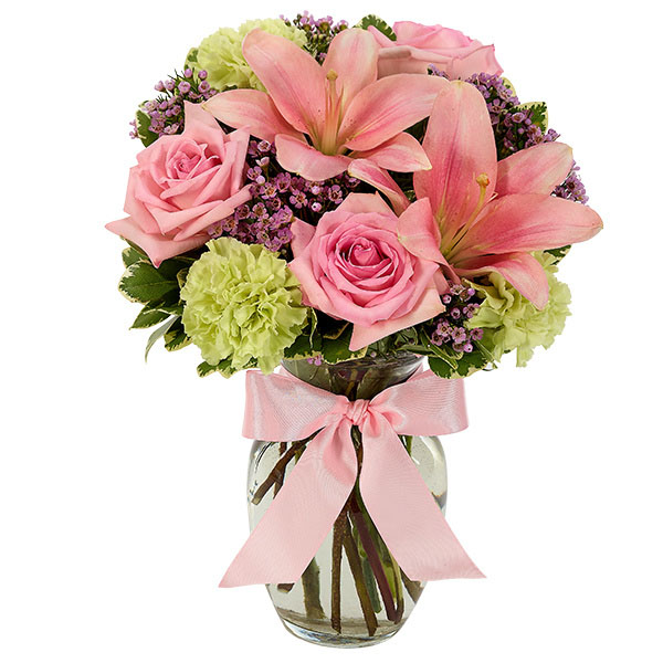 Business event flowers with colourful seasonal display